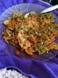 Pasta salteada
