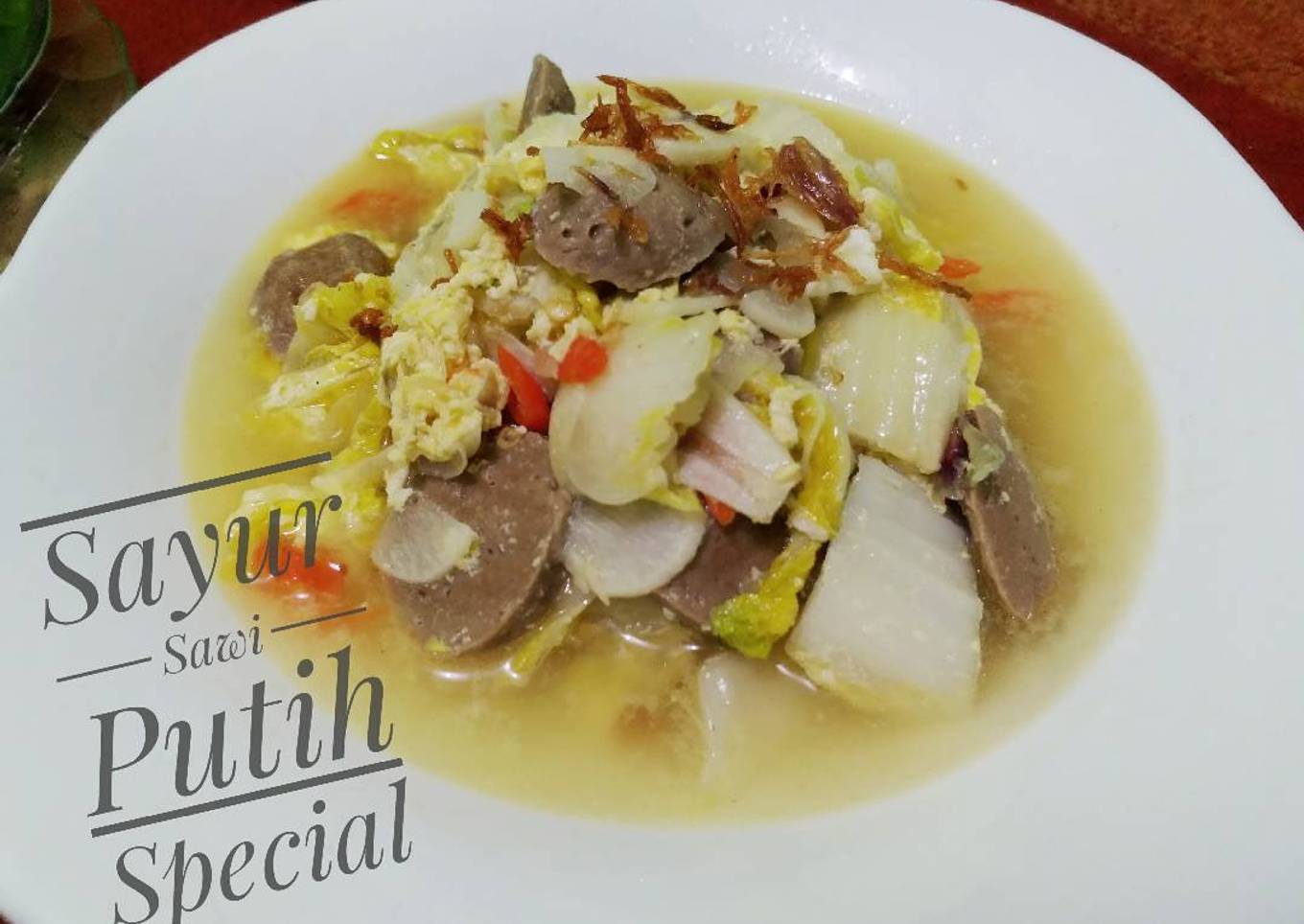 Sayur Sawi Putih Special