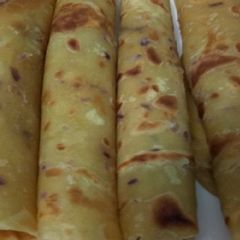 A picture of Pumpkin and onions chapati. #Festivedishcontest #Mombasa.