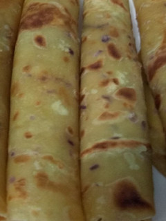 A picture of Pumpkin and onions chapati. #Festivedishcontest #Mombasa.