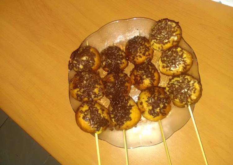 Sate Donat Tanpa Telur Tanpa Butter/ Sate Donat Sederhana