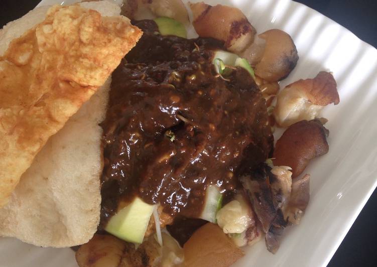 Rujak Kikil Cingur Pandaan