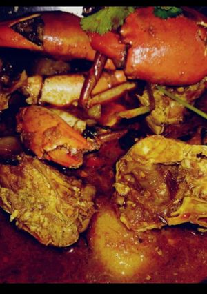 ঝাল ঝাল কাঁকড়ার কারি (kankra curry recipe in Bengali) রেসিপির প্রধান ছবি