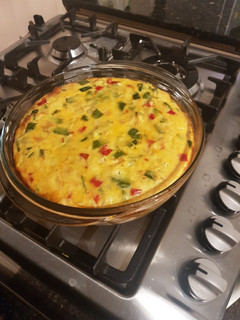 Una foto de Budín de zapallitos y queso