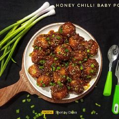 Honey Chilli Baby Potato A picture of Honey Chilli Baby Potato.