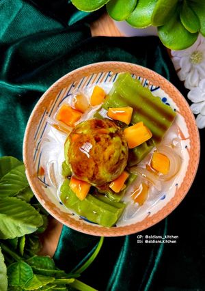 Foto resep Es Bongko Pandan