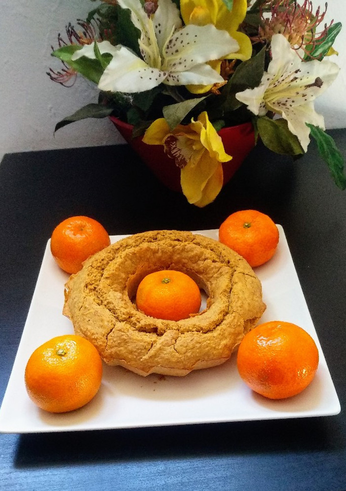 Una foto de Bizcocho de mandarina