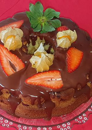 O poză a rețetei Guguluf cu mascarpone și fructe.