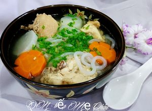 Hình của món Bánh Canh Gà Đơn Giản.