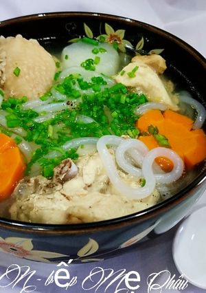 A picture of Simple Chicken Bánh Canh.