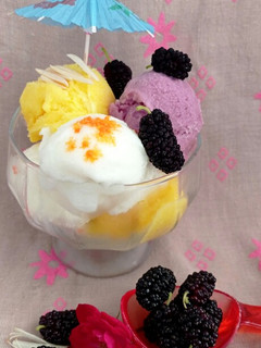 عکسی از دستور بستنی توت فرنگی 🍓🍓🍓 وانیلی🍦🍦🍦🍦🍦🍦زعفرانی🍨🍨🍨🍨🍨