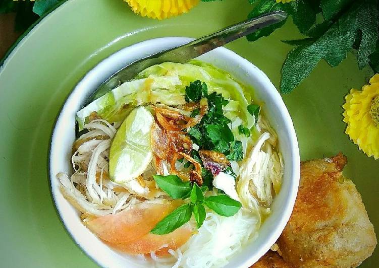 Soto santan sederhana