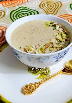 A picture of Milk Pudding.