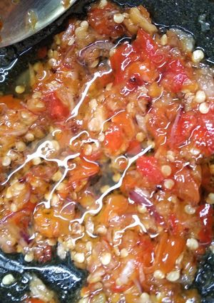 Foto resep Sambel korek ala H.Slamet