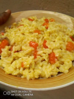 A picture of OnionCarrot Rice.