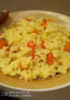 A picture of OnionCarrot Rice.