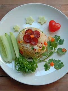 รูปของ ข้าวผัดกุนเชียง