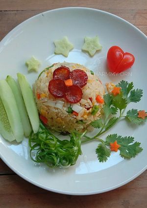 รูปของ ข้าวผัดกุนเชียง