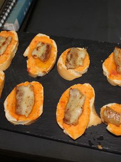 Una foto de Pan con tocino