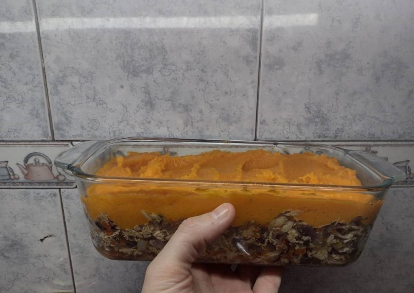 Pastel de Calabaza y Pollo