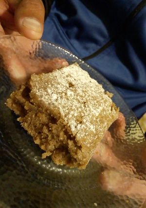 Una foto de Brownies tipo vegano