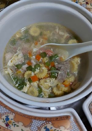Foto resep Sup Ayam-Sosis