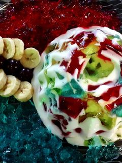 عکسی از دستور ژله خُرده شیشه 😋