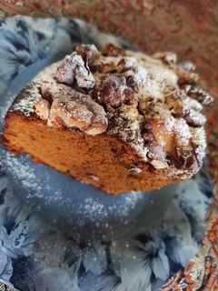 عکسی از دستور کیک با ارده و شیره