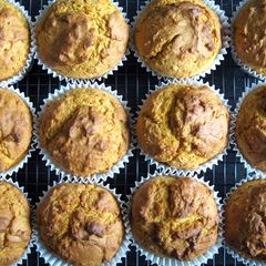 A picture of Sweet Potato Cupcakes.