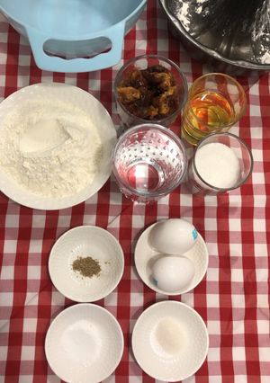 صورة لوصفة كيكة التمر اللذيذ