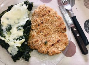 Una foto de Milanesa de soja