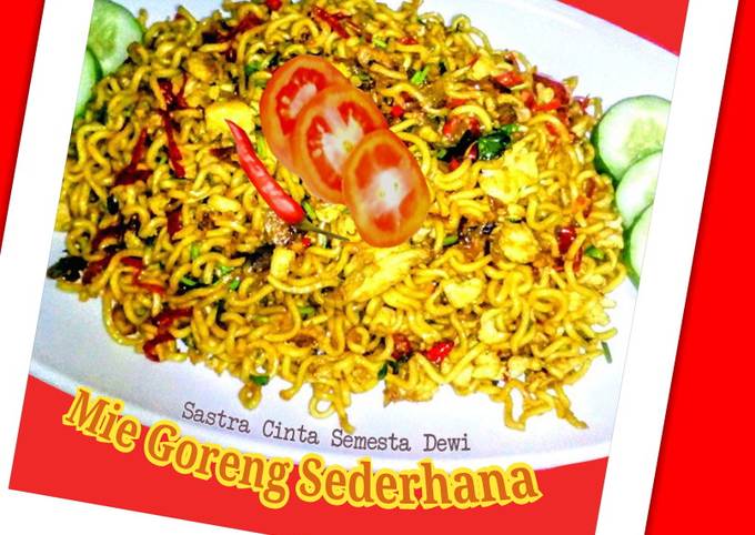 Resep Mie Goreng Sederhana Anti Gagal