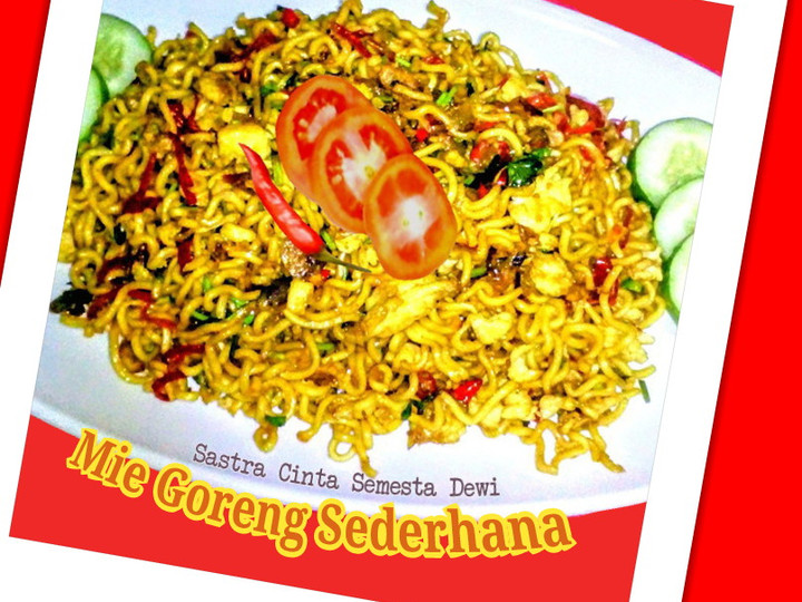 Resep Mie Goreng Sederhana Anti Gagal