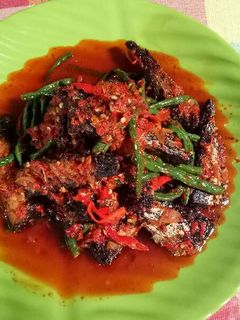 Foto resep Sarden balado kacang panjang