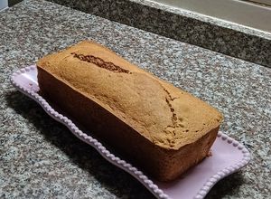 Una foto de Budín integral de pera y manzana 🍐🍎 -vegano- :)