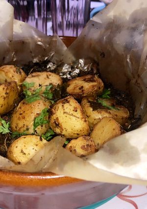 صورة لوصفة بطاطس مقرمشة🥔