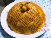 Una foto de mango y leche condensada