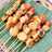 Sate Sosis dan Tempe Bakar Madu