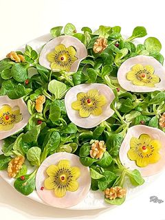 Une photo de Salade sucrée /salée
