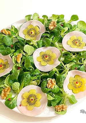 Une photo de Salade sucrée /salée
