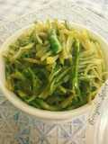 Bottle Gourd skin fry