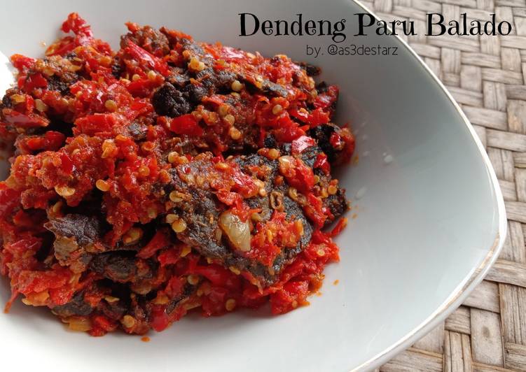 Bagaimana Membuat Dendeng Paru Balado yang Menggugah Selera