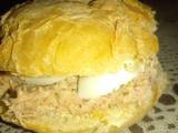 Sándwich con crema de Atún y huevo 😋