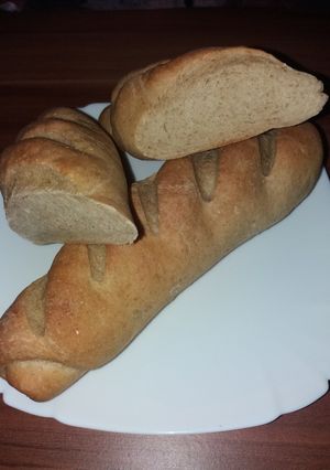Rozsos bagett recept fotója