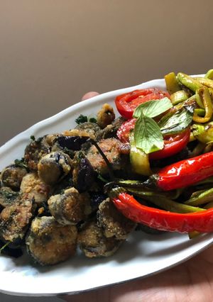 A picture of Panchakarma Vegan Cotolette di melanzane!.