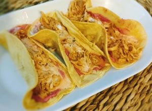 Foto principal de Pulled chicken o Tacos de pollo desmechado