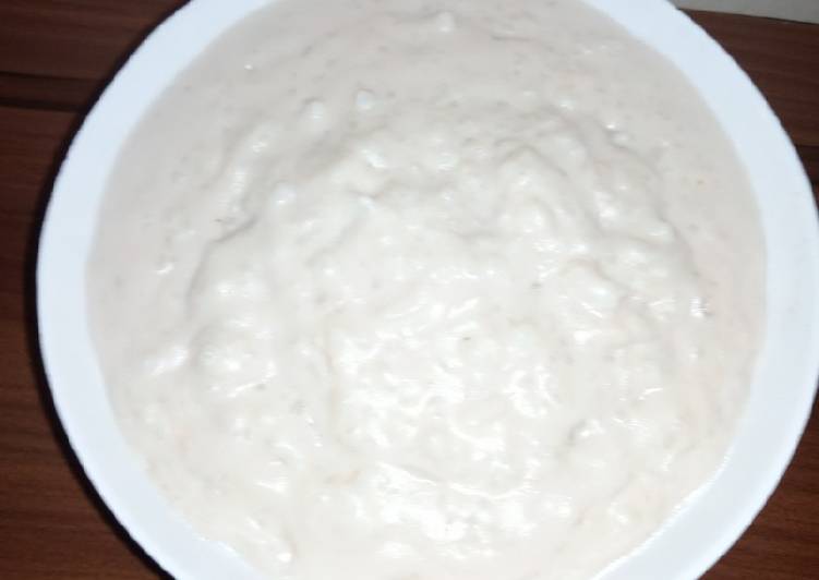 Easiest Way to Make Any-night-of-the-week Rice pudding (kunun shinkafa)