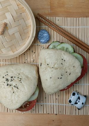 Une photo de 🍘 Pain bao
