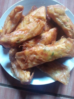 Foto resep Martabak telor isi sayur kulit lumpia
