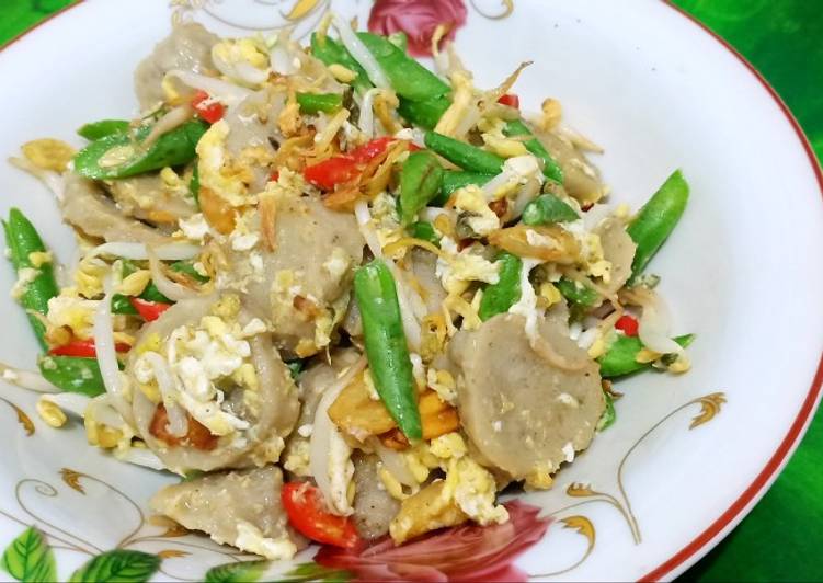 Oseng TBTB (Telur Baso Toge Buncis)